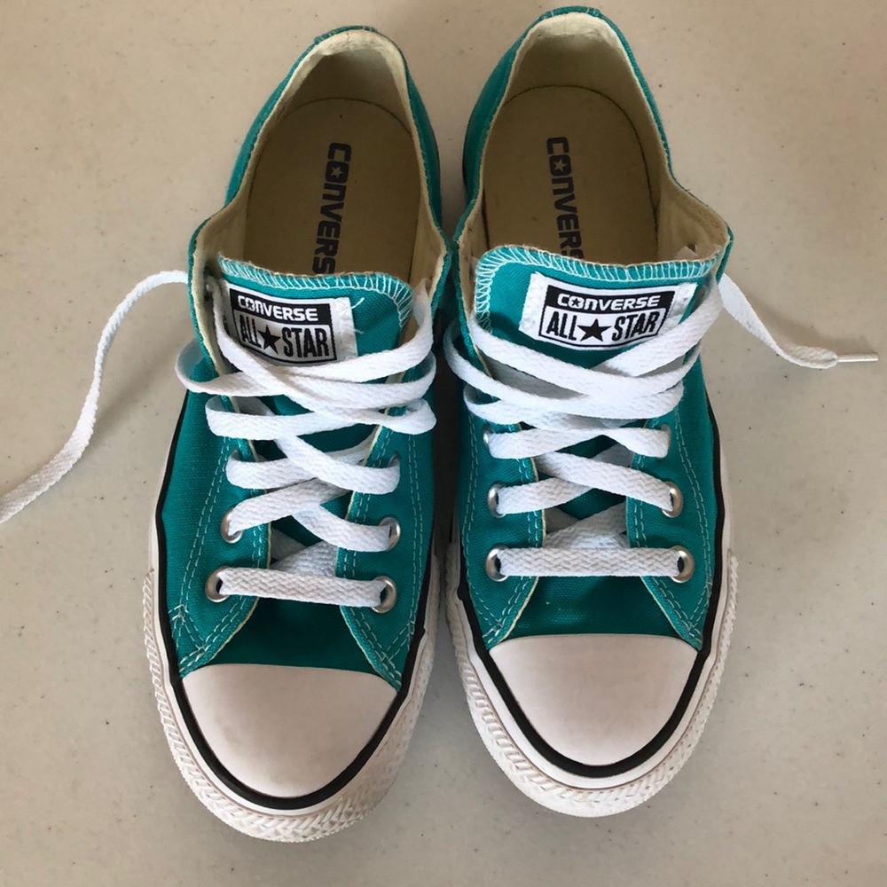 Converse All Star Teal Chucks